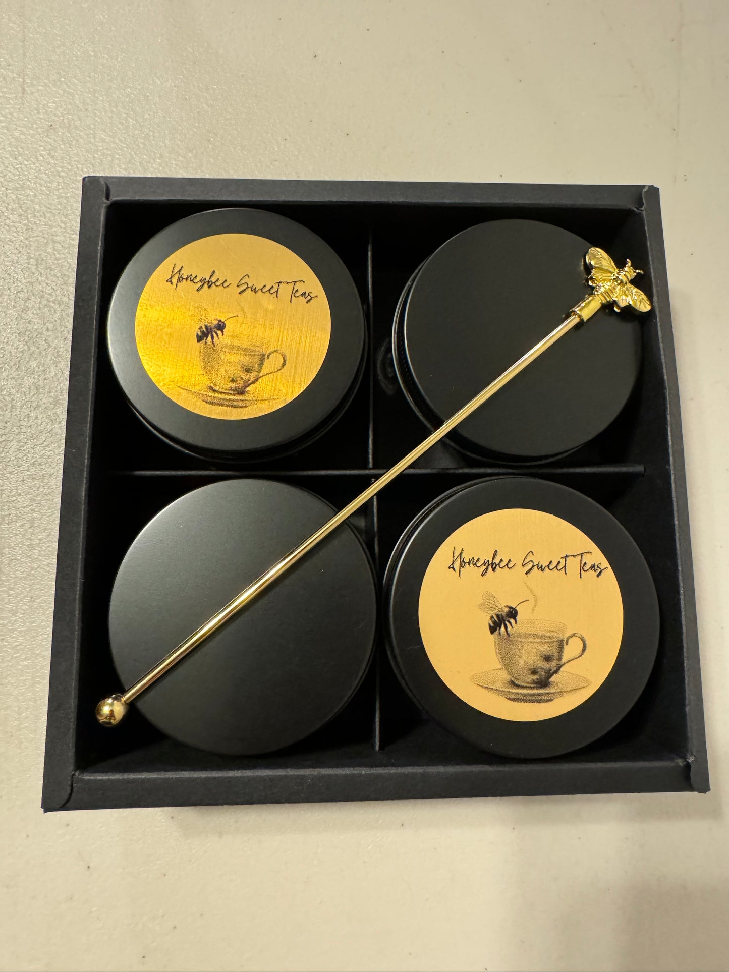 4 Tea Sampler - Clear Gift Box