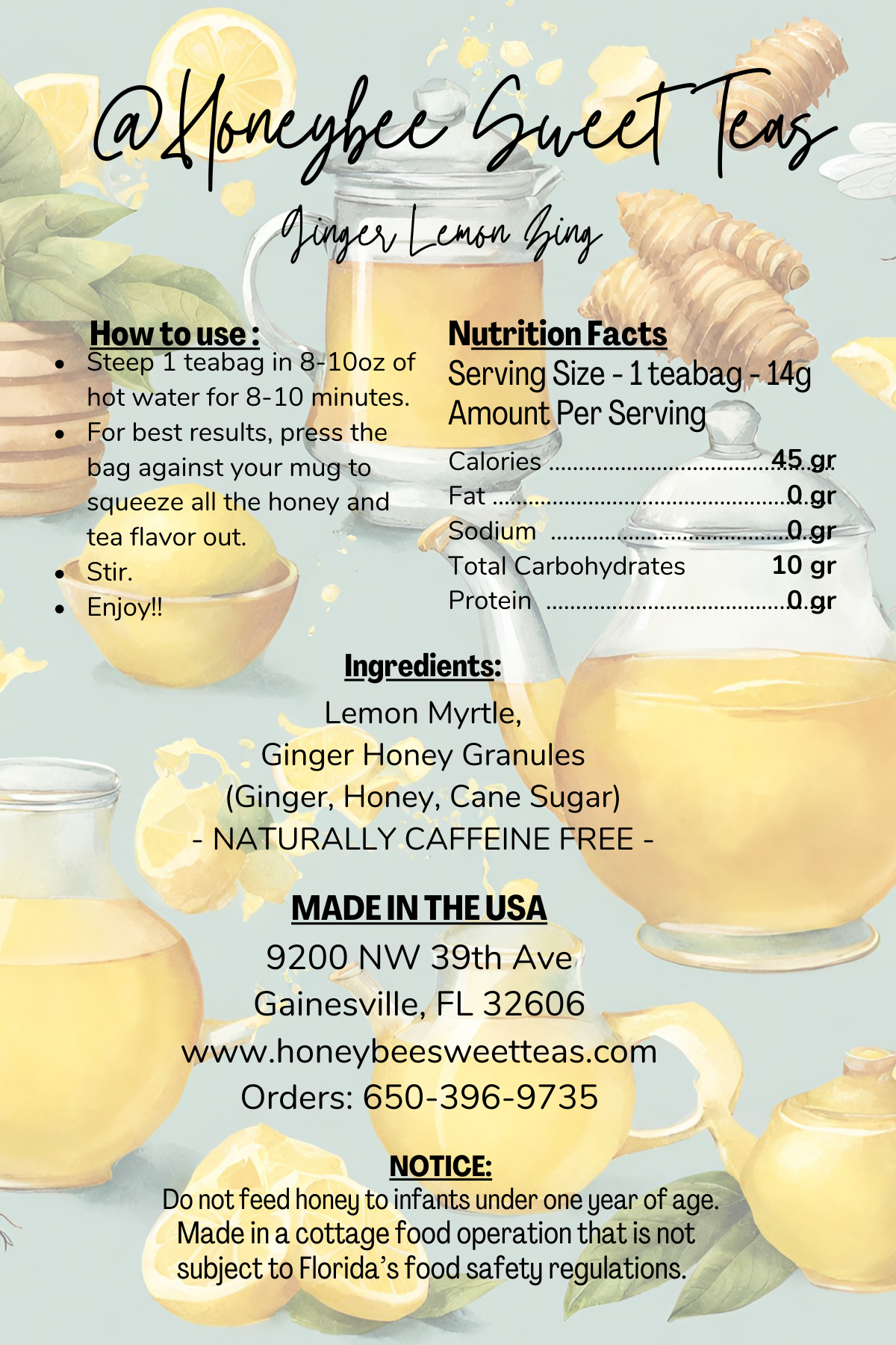 Ginger Lemon Zing