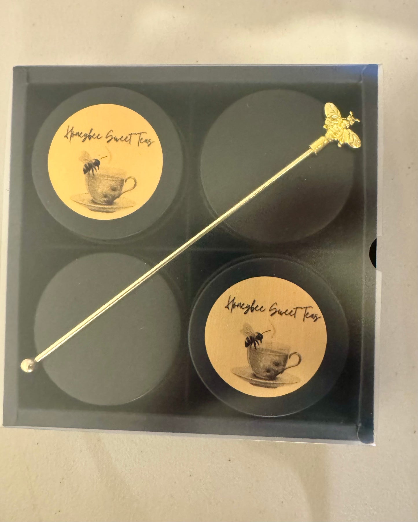4 Tea Sampler - Clear Gift Box